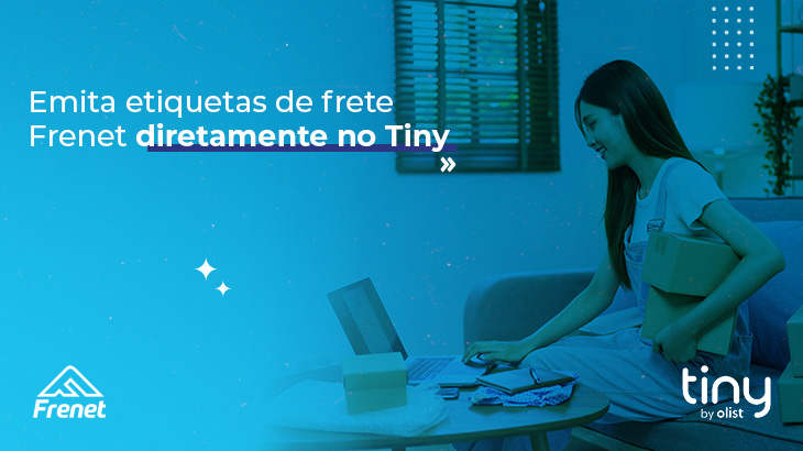 Emita etiquetas de frete Frenet diretamente no Tiny