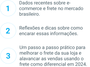 Introdução: Infográfico "O Valor do Frete" da Frenet.